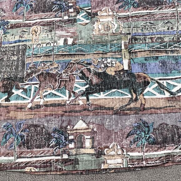 Kahala Polo Shirt Adult Large Short Sleeve Hawaiian Avi Casual Men's - Picture 6 of 14